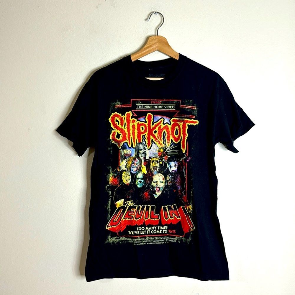 Slipknot The‎ nine home video The devil in I T-shirt size medium